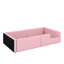 Lit plateforme tapissier avec garde-corps et station de charge-578325001