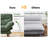 66”Convertible Futon Sofa Bed with Adjustable Backrest and 5-Level Armrests, Corduroy Futon Couch ,Sleeper Sofa Loveseat for Small Spaces, Apartment or Office,Green-108486678-100150248