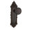 Victorian Plate with Craftsman Door Knob