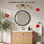Miroir rond en bois-1852076752
