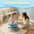 360° Sensory Swive, Chair for Kids, Vestibular Development & Motion Sickness Relief, Anti-Slip Stable Base, Sitting Kneeling Lying Modes(Blue)-1783017316