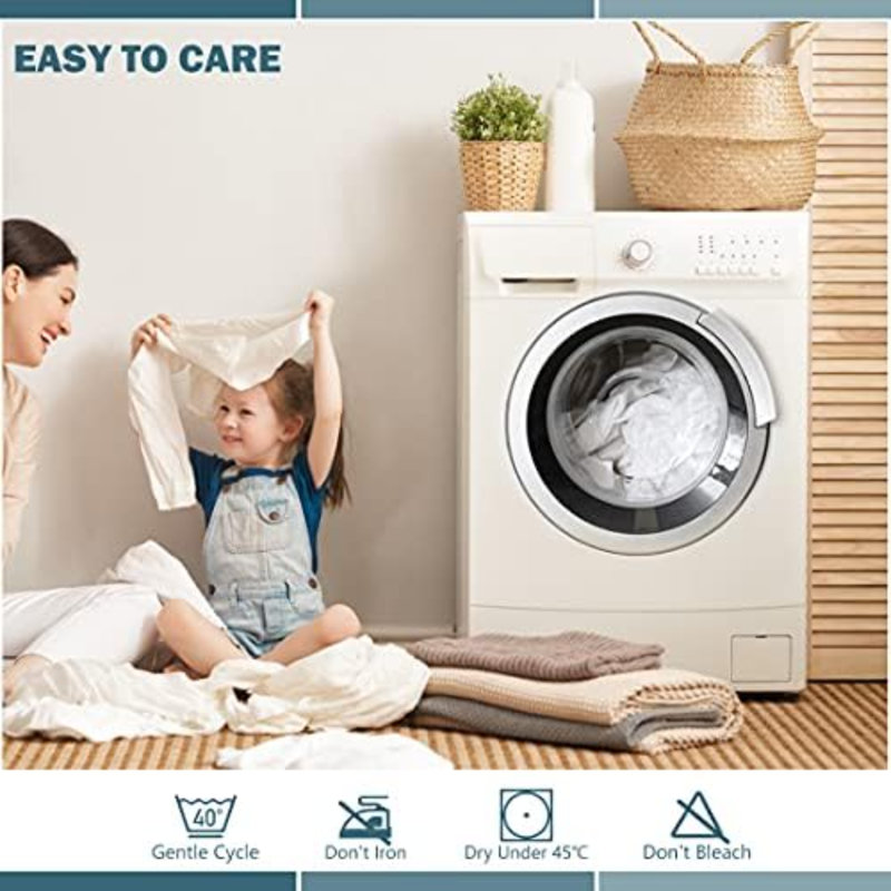 Twin Waterproof Mattress Protector Deep Pocket Mattress Cover, Soft Breathable Mattress Pad, Fitted Noiseless Waterproof Bed Cover Stretch To 19"