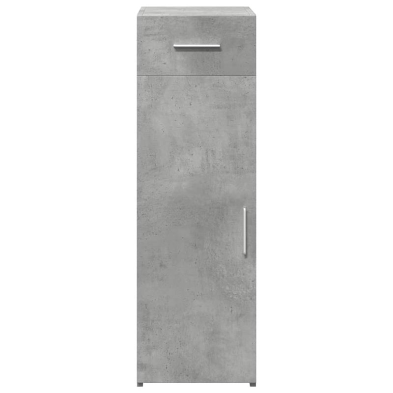 Neelum Sideboard, 93cm H x 30cm W x 42.5cm D, Concrete Grey