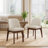 Bason 19.5" H Polyester Upholstered Dining Chairs (Set Of 6)-1271339472-1271339437