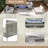 8-Piece Patio Conversation Set With Propane Fire Pit Table, Coffee Table-1338646606