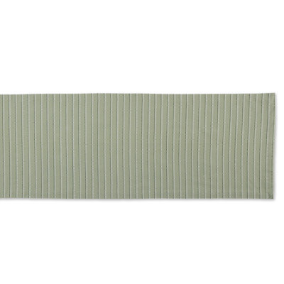 Chrysti Striped 100% Cotton Table Runner