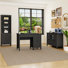 3-Piece Computer Desk Office Set