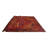 Khylar Heriz Blane Red Rug
