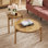 2 - Piece Solid Wood Living Room Table Set