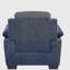 Canapé moelleux en tissu texturé bleu-358075652