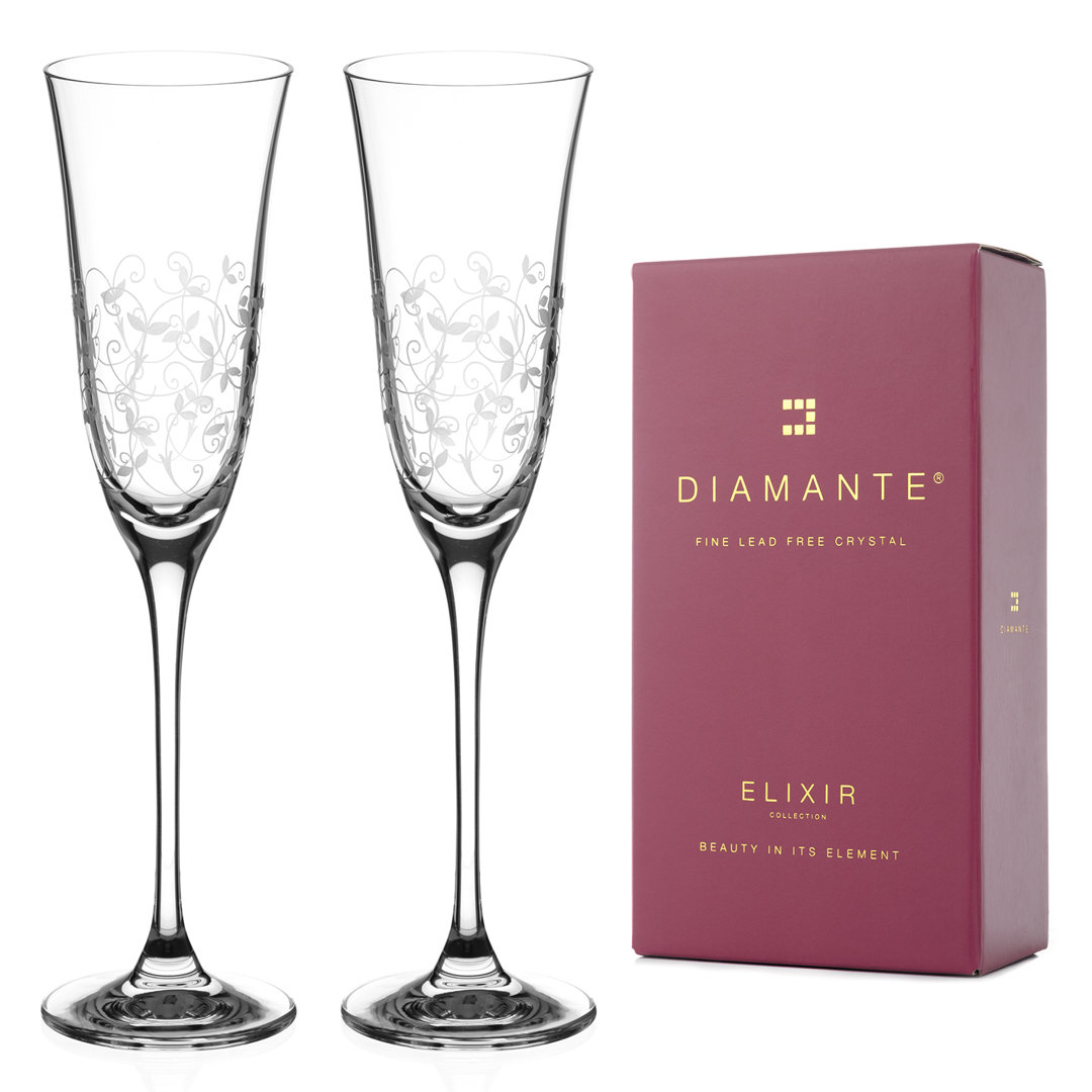 Prosecco 160ml Lead Free Crystal Flute