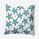 Housse de coussin d'extérieur carré à imprimé étoile de mer