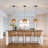 Aarzo 1-Light Single Natural Hand Woven Rattan Pendant Easy Installation