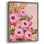 «Vibrant Roses I», reproduction encadrée - bois massif 2986538-1195399879