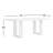 Carmel Solid Wood Dining Table-118690426