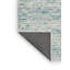 Tapis contemporain vert mer-542362812