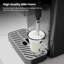 Machine à café entièrement automatique COWSAR 20 bars avec broyeur intégré, machine à espresso, réglages Americano, Latte et Cappuccino en une seule touche, mousseur à lait, idéale pour la maison et le bureau.