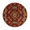 Tapis d'intérieur et d'extérieur brun Persian