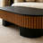 Oval Top Solid Wood Coffee Table With Removable Tabletop and Hidden Storage, Perfect For the Living Room, Study or Office-129438463