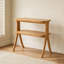 Table d'appoint en bois avec tablette de rangement à 2 niveaux Farmhouse-332325405