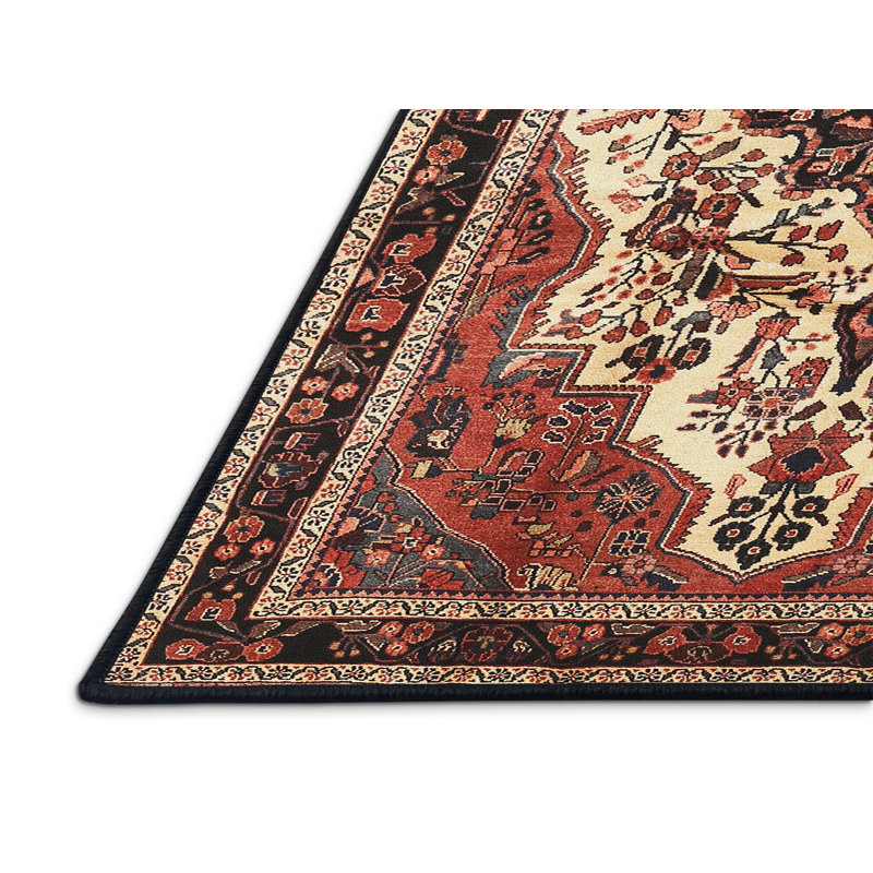 Oriental Indoor Rug, Rectangle 4' x 6'