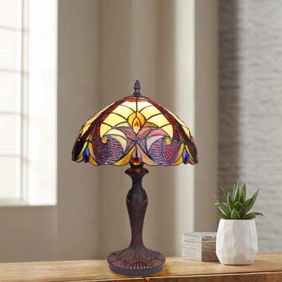Lampe de table en métal et résine Farnam