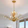 Damijan 30" Modern Firefly Chandelier 7 - Light Dimmable with Hanging Chain