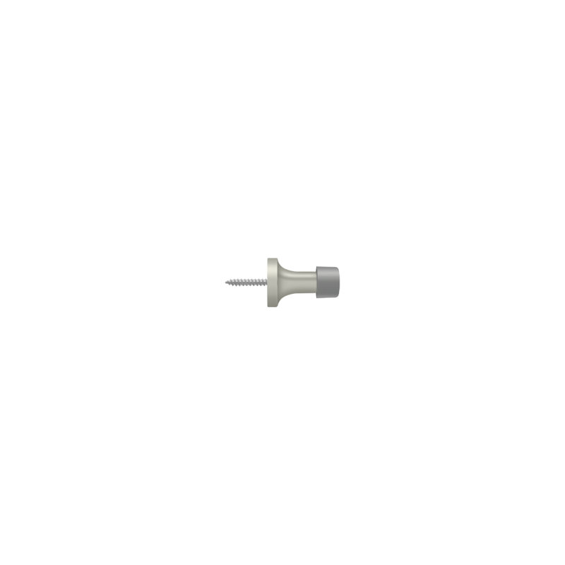 Door Stop, Brushed Nickel