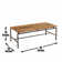 Finland Solid Wood Top Single Coffee Table