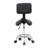 Backed Adjustable Height Ergonomic Lab Stool with Wheels