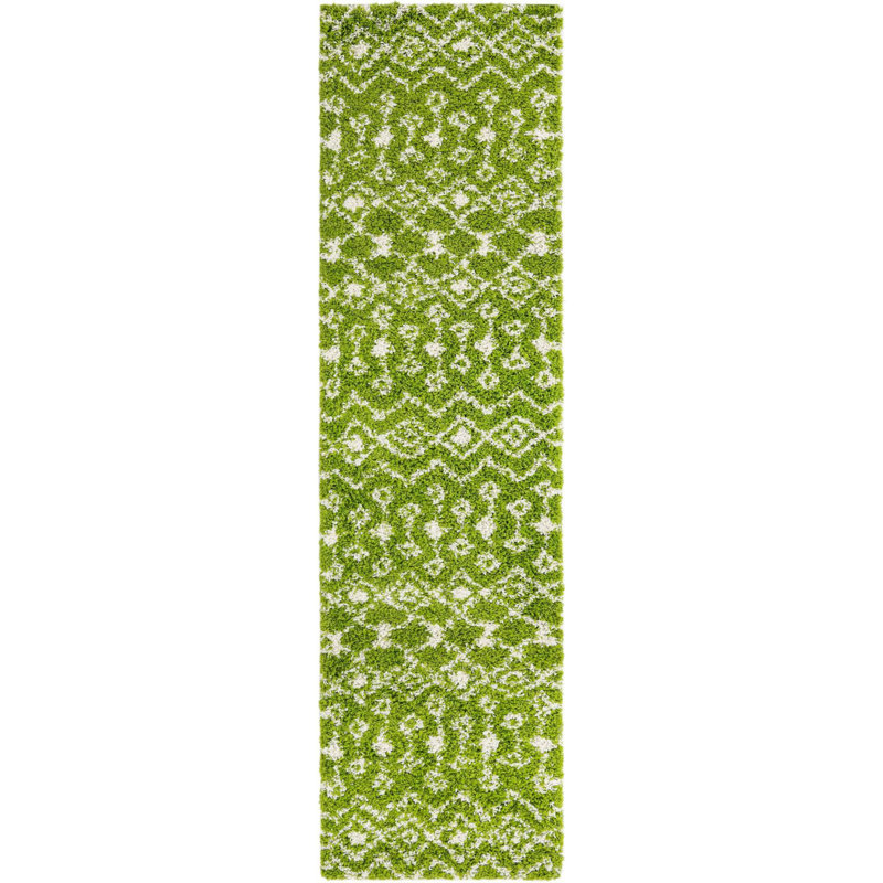 Geometric Indoor Rug, Runner 2'7" x 10'