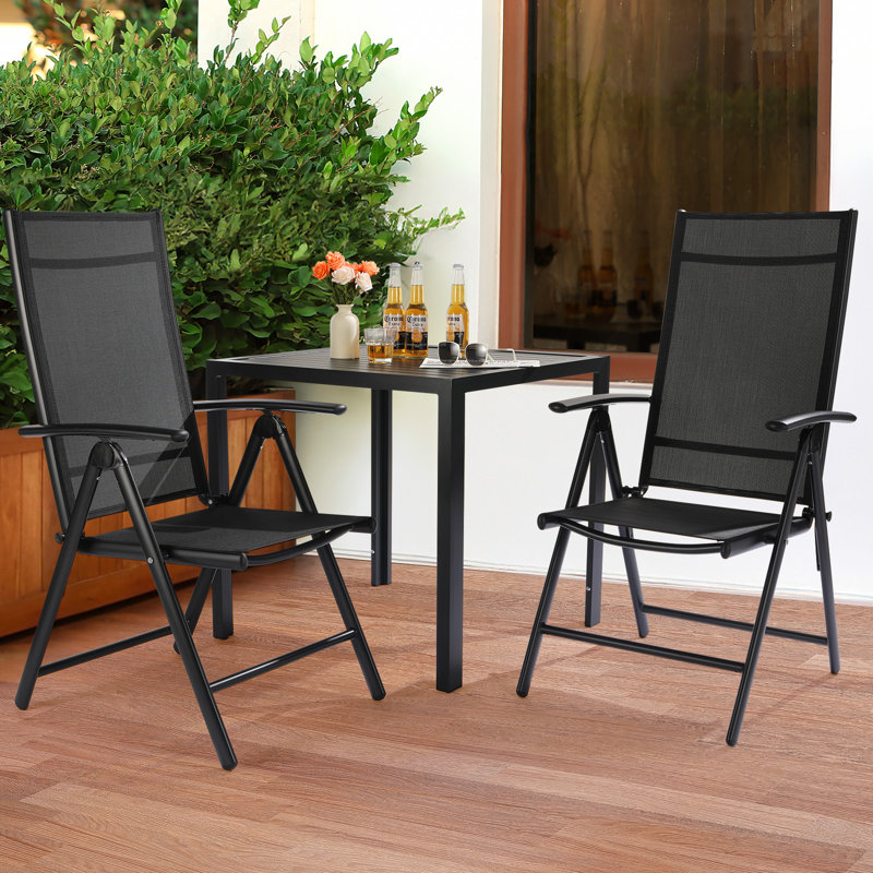 Gracilyn Square Outdoor Chat Table , 75cm cm W 75cm cm D