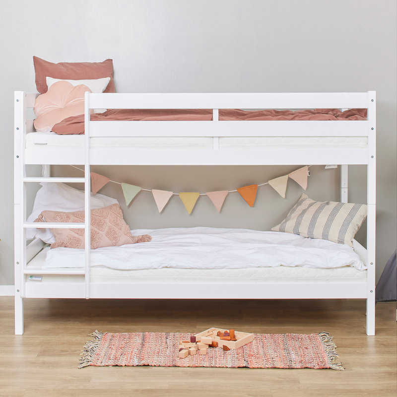 ECO Comfort Bunk Bed, White, European Single (90 x 200 cm)