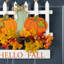 Patch en bois 14 po avec porte florale