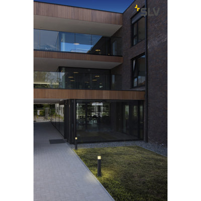 Terrassenleuchte 1-flammig Grafit