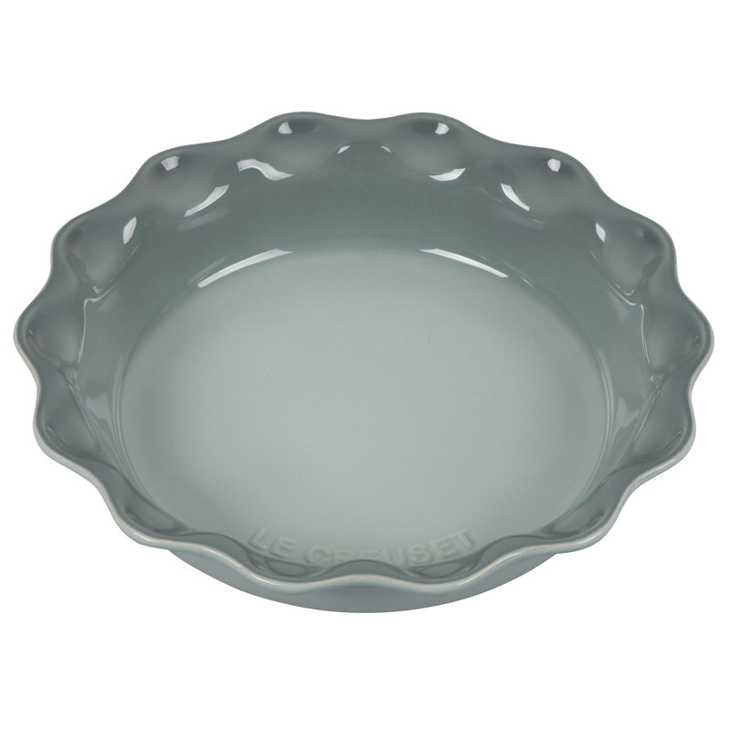 Le Creuset Stoneware 9" Pie Dish, Sea Salt