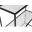 80cm Glass Top Console Table-97927193