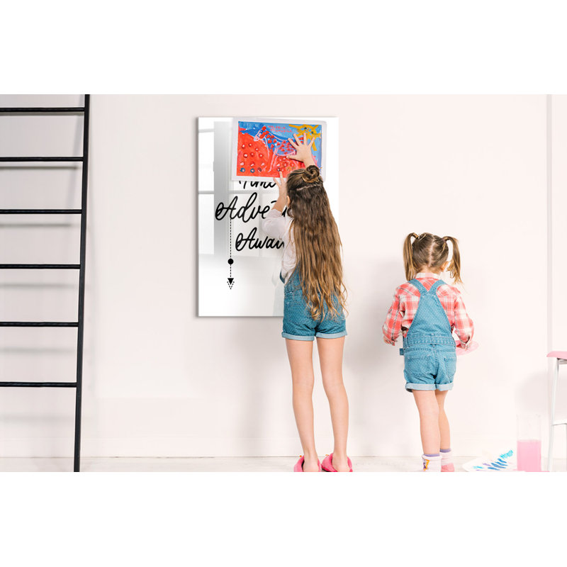 Magnetic Glass Photo Memo Board