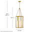 Veleta 4 - Light Steel Chandelier