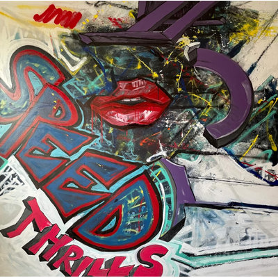 Speed Machine Painting Canvas
