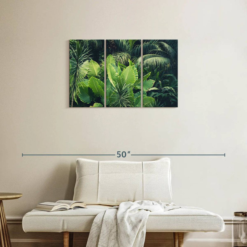 Harnek - jungle tropicale, H 20 po x l 33 po