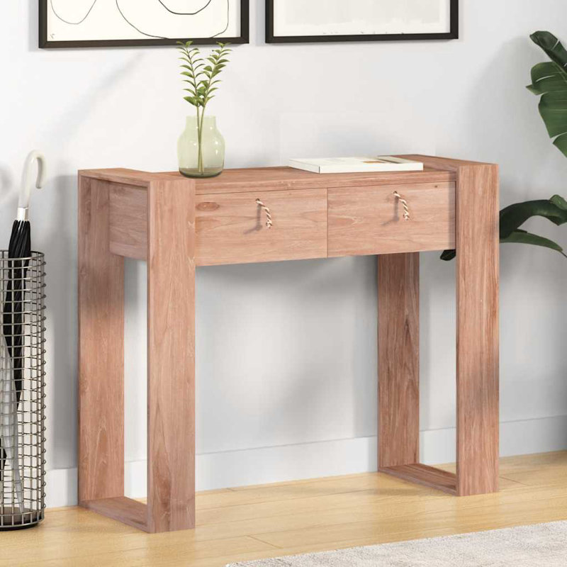 Jakoba 35.4'' Solid Wood Console Table