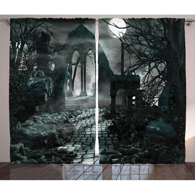 Semi Sheer Curtain Pair, 54" W x 90" L