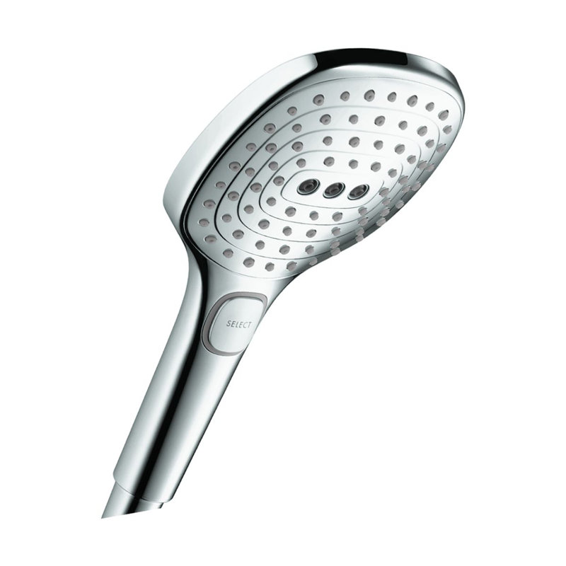Pomme de douche à main multifonctionnelle Raindance HG Select 120, Chrome chrome, 2,5 gallons par minute
