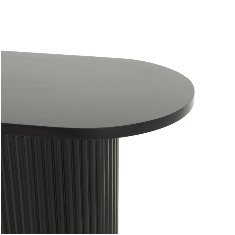 Console ovale en bois Cole and Grey