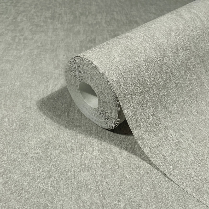 Galerie Odyssey Plaster Effect Wallpaper, Grey