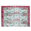 Tapis anatolien noué à la main à motif floral authentique pour bureau et maison