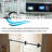 48 in. W x 79 in. H Single Added Semi-Frameless Shower Door with Clear Glass