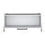 Table basse H 15,6 po, 1 tablette, 4 pieds-1459333030