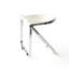 Chaise pliante transparente Artsy - tabouret créatif en acrylique pour la maison, le bureau et les loisirs, pliable empilable, matériau PC, couleurs vives, peut être utilisé comme changement de chaussures, habillage, tabouret de salle à manger, ancien